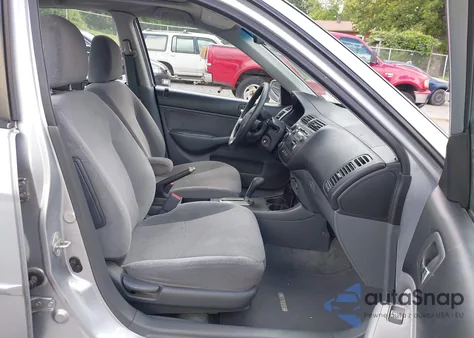 2002 Honda Civic Ex z USA, uszkodzony, nr VIN 2HGES26812H582022